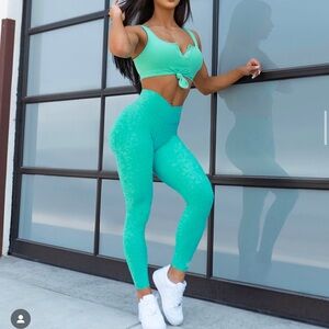 Bombshell Sportswear Brazilian Contour Leggings - Mint